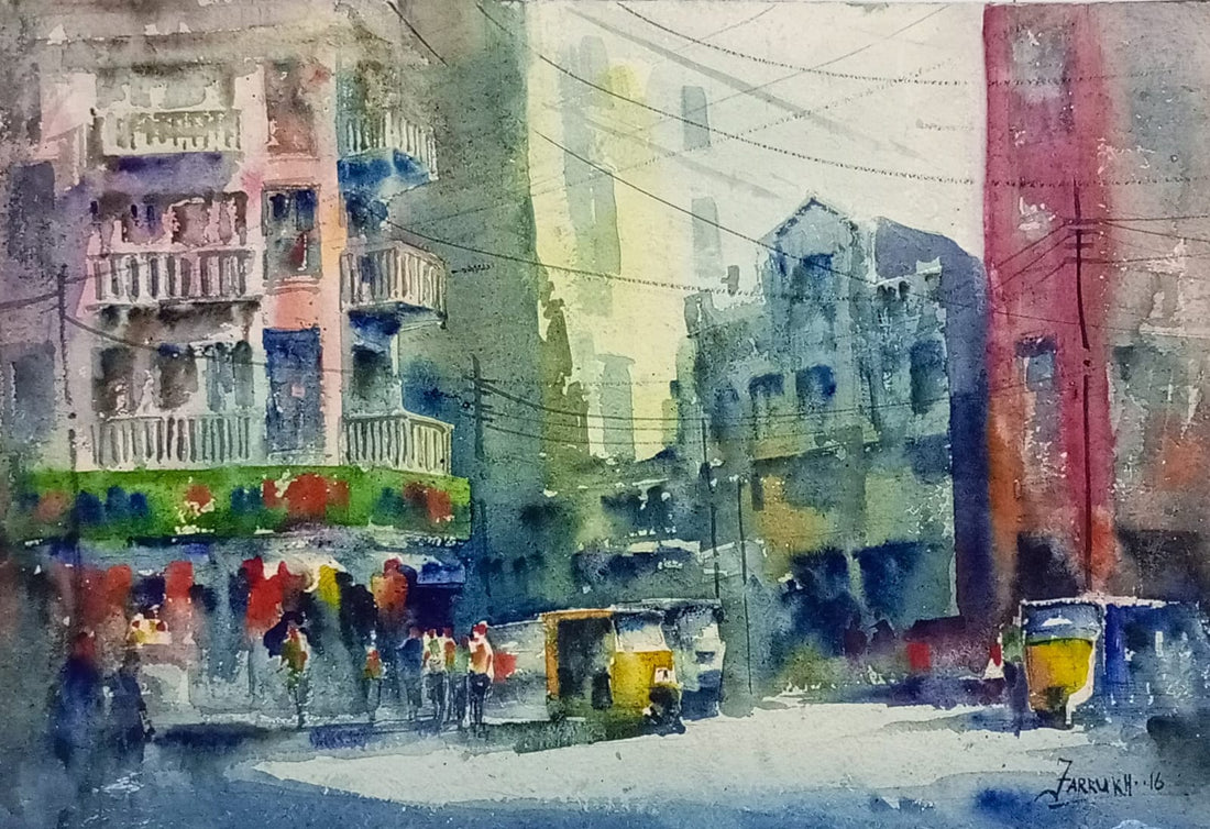 Premium watercolor paintings